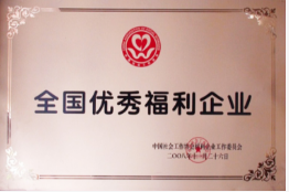 优秀福利企业